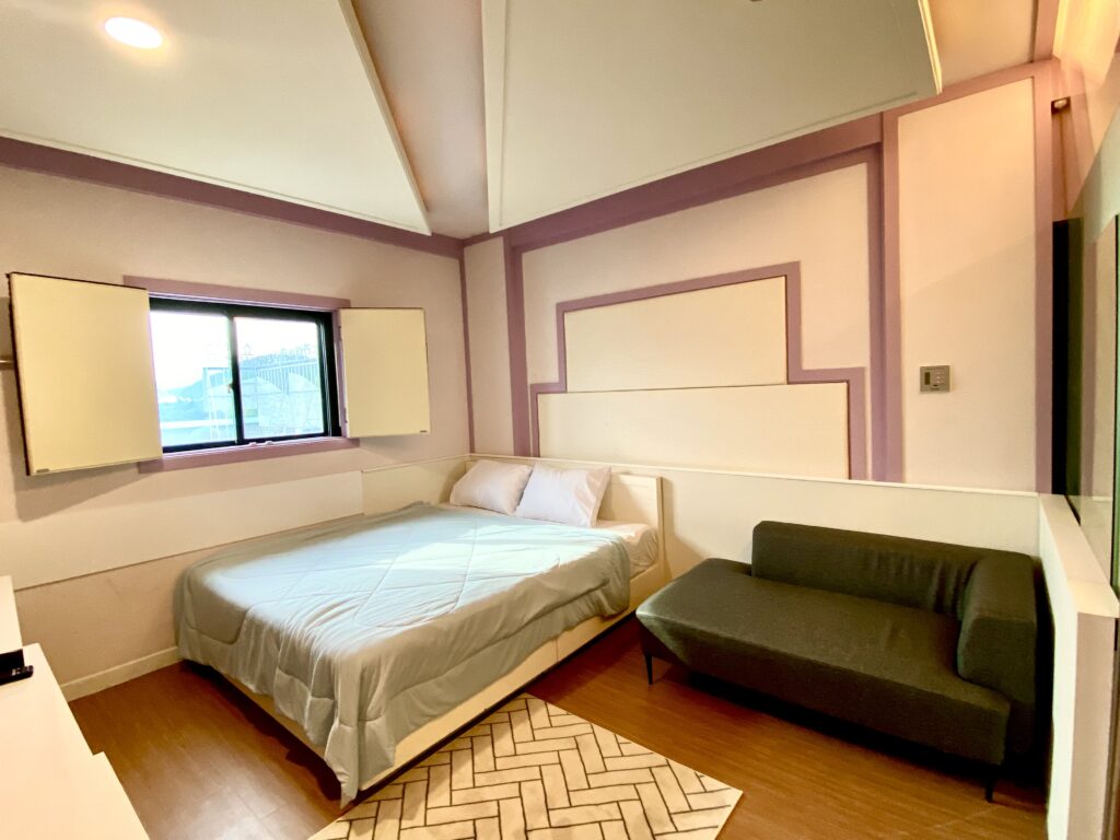 구미 원평동 레지던스 쉼 그리고 여유 모텔503호 침실