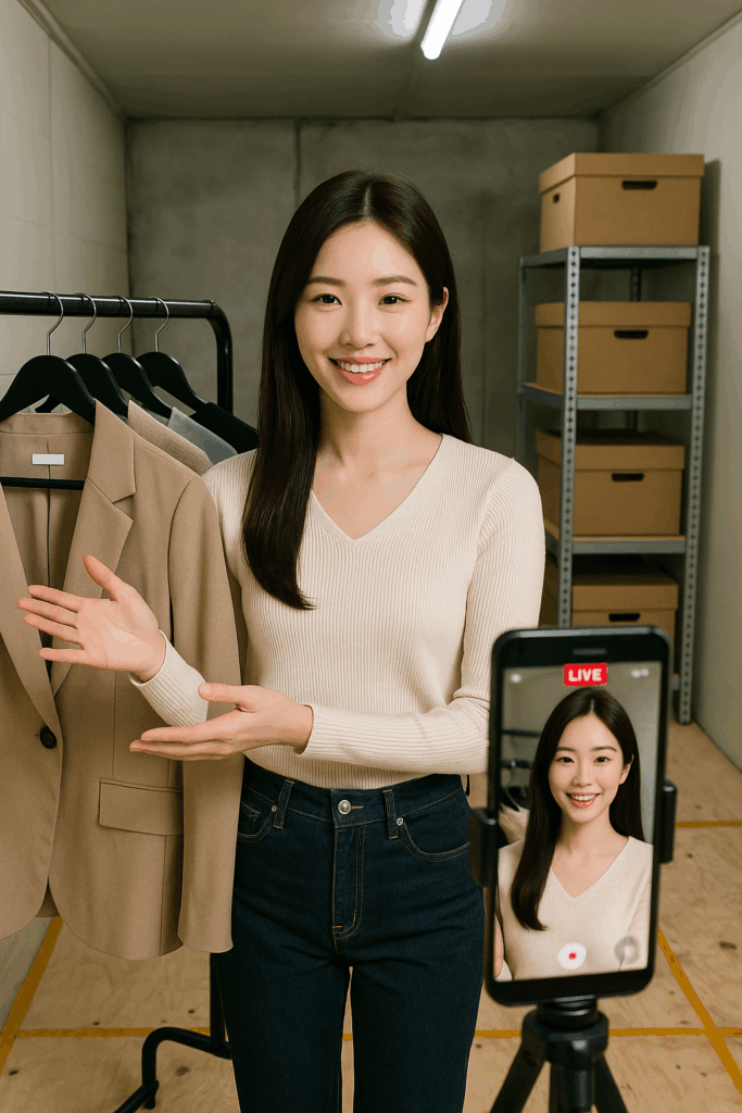 구미 창고 라이브방송