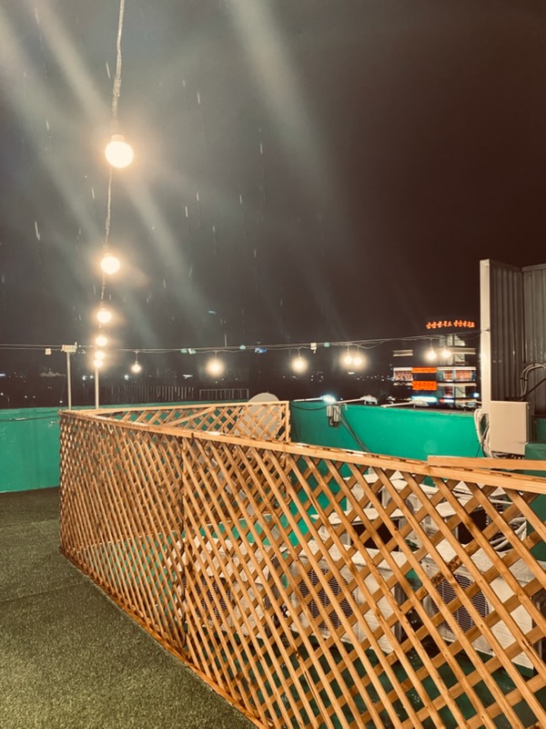 구미 모텔 옥상 조명