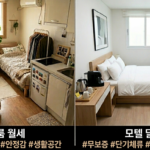 원룸월세 vs 모텔달방 비교