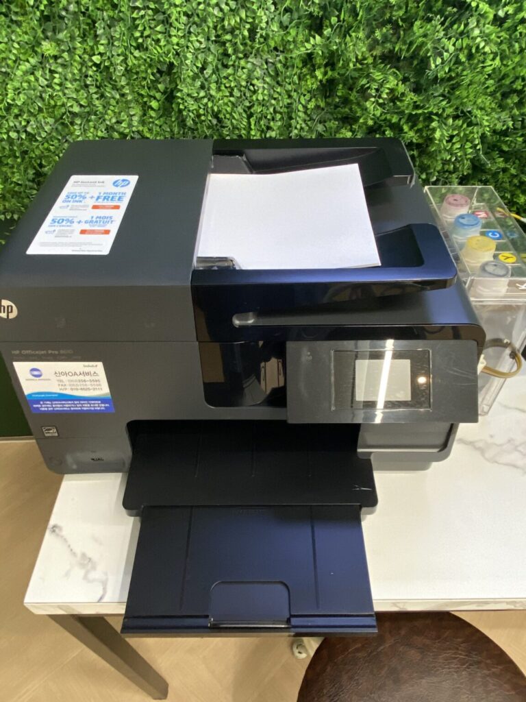 모텔에서 팩스, 프린터, 스캔 비지니스를 하실 수 있습니다. 