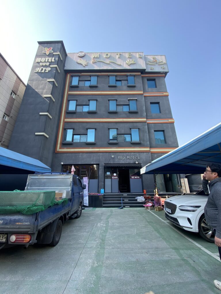 구미 모텔 외관 리모델링 인테리어 전