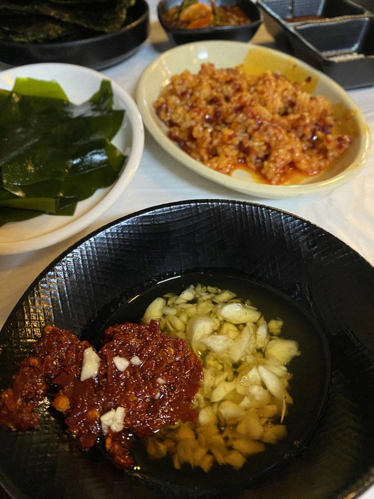 구미 뭉티기·생고기 맛집 해담생고기 양념장