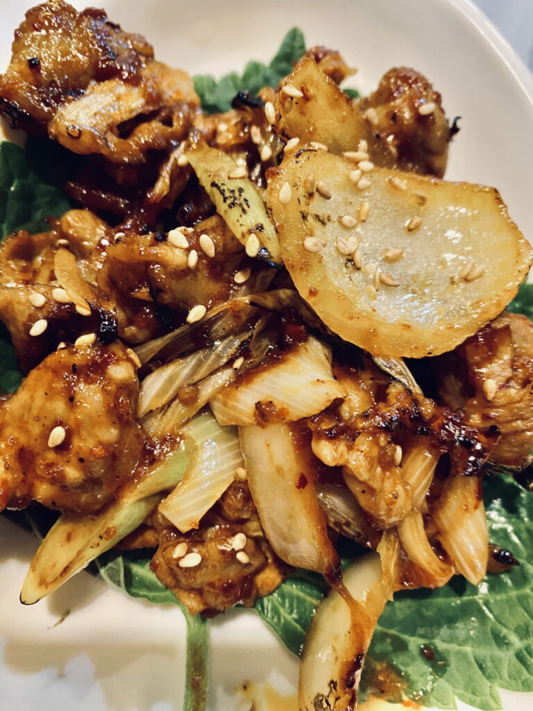 구미 뭉티기·생고기 맛집 해담생고기 닭조림